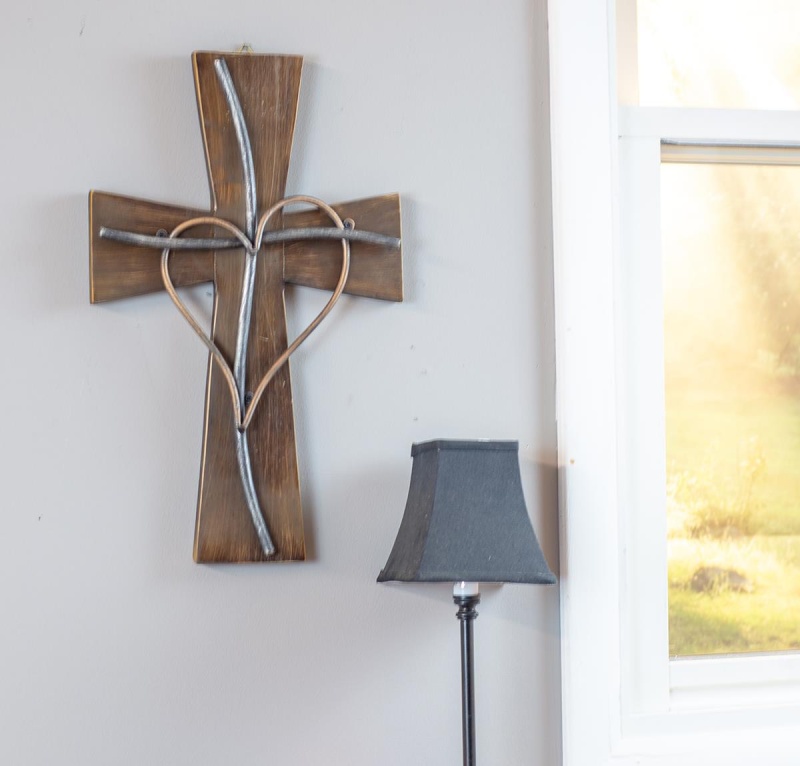 Rustic Wood Wall Cross