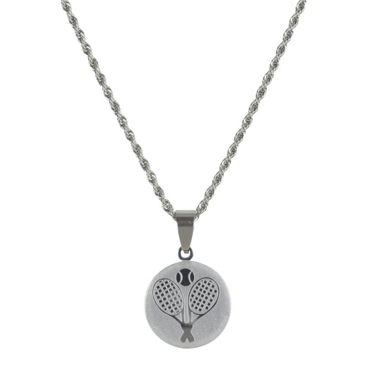 NK-Tennis-Her-Stnls Stl 13/16"-18"Ch Necklace