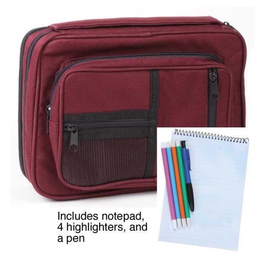 Study Kit Canvas Bible Cover XL