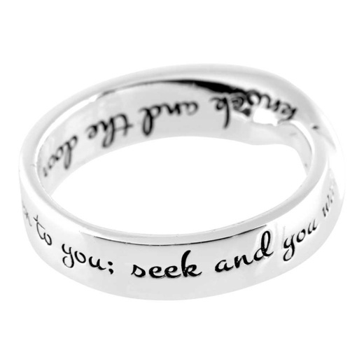 Ring Mat7:7 Wide Mob Sil Plt Size 9