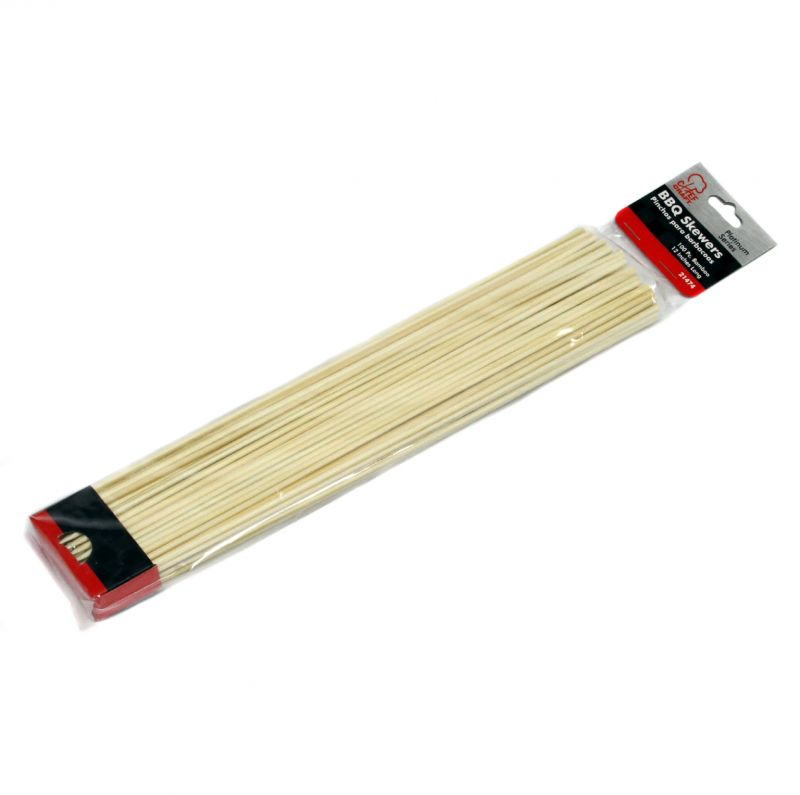 12" Bamboo Barbeque Skewers