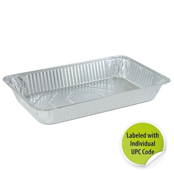 Aluminum Full Size Deep Pan - Individually Labeled With. Upc - Nicole Home Collection