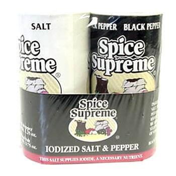 Spice Supreme - Salt Pepper Shaker Set