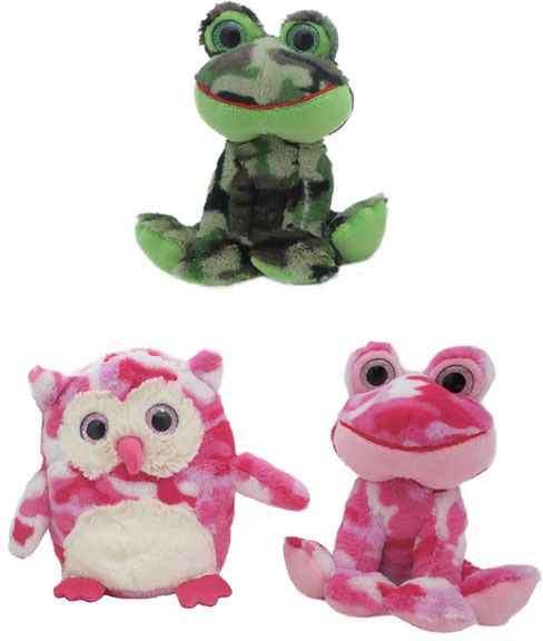 Love Buddies Plush Owls And Frogs