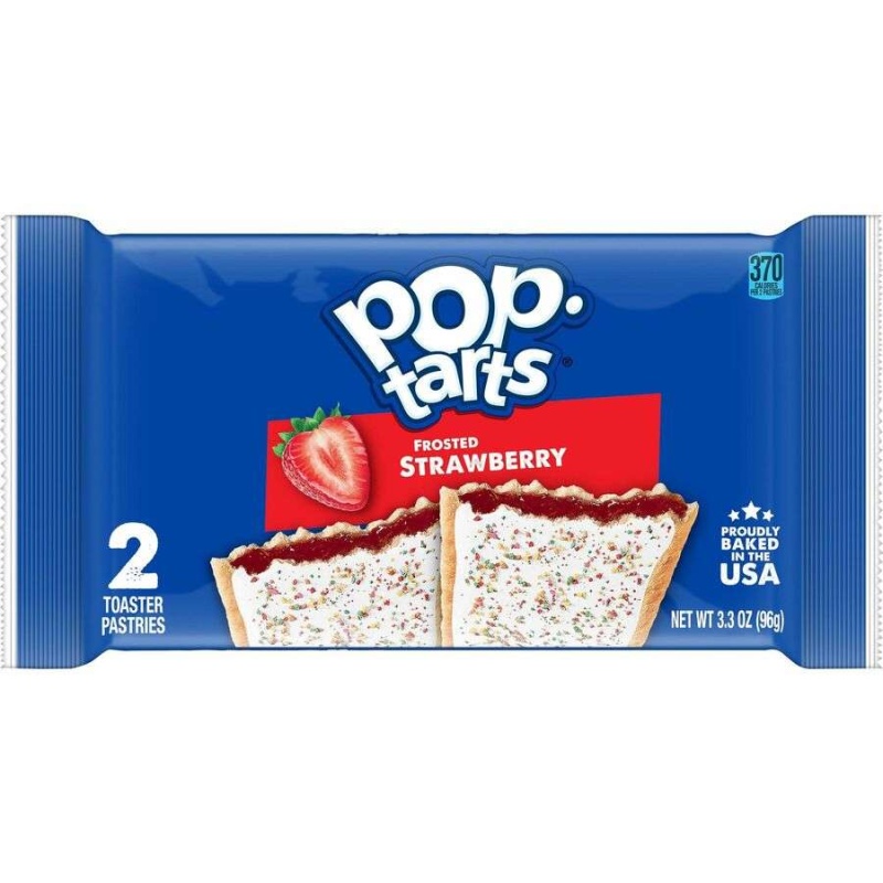 Frosted Pop Tarts - Strawberry, 6 Box