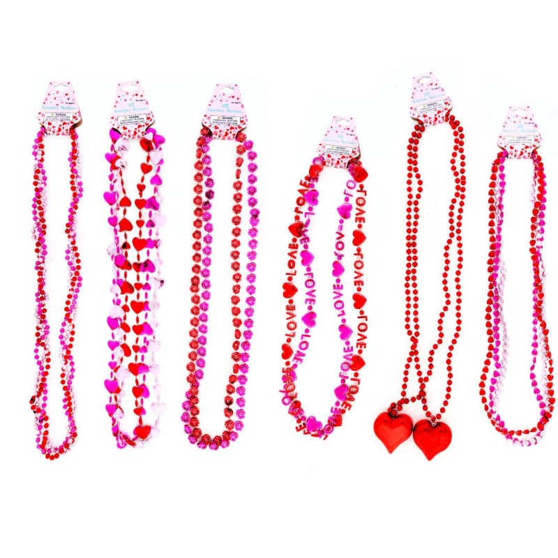 Valentine Necklaces - Assorted, 1-3 Pack
