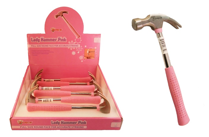 8 Oz. Pink Tubular Hammer