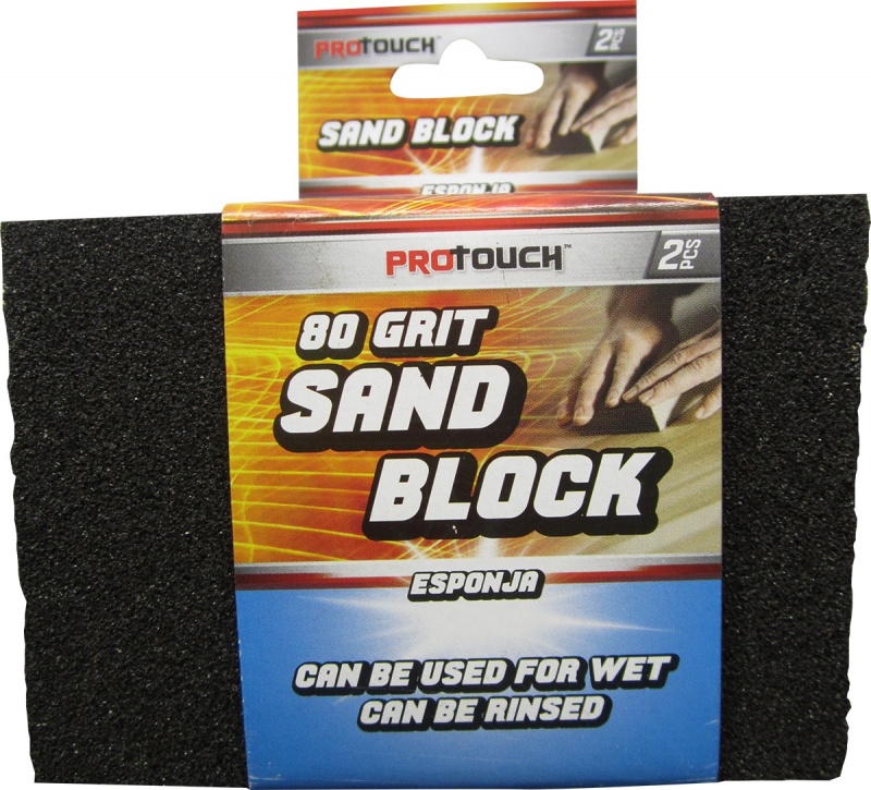 2 Piece 80 Grit Sand Block