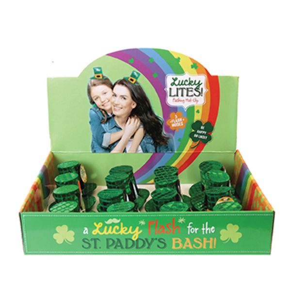 St. Patrick's Lucky Lites Clip Ons