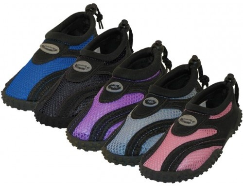 Children's Aqua Sock Shoes - Assorted Colors, Sizes 11-4