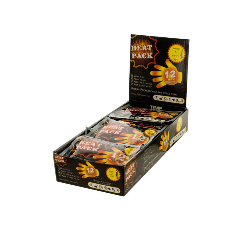 Heat Pack Hand Warmers With Countertop Display