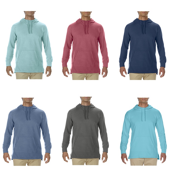 Comfort Colors Irregular French Terry Scuba Hoodie - Assorted, 2 x