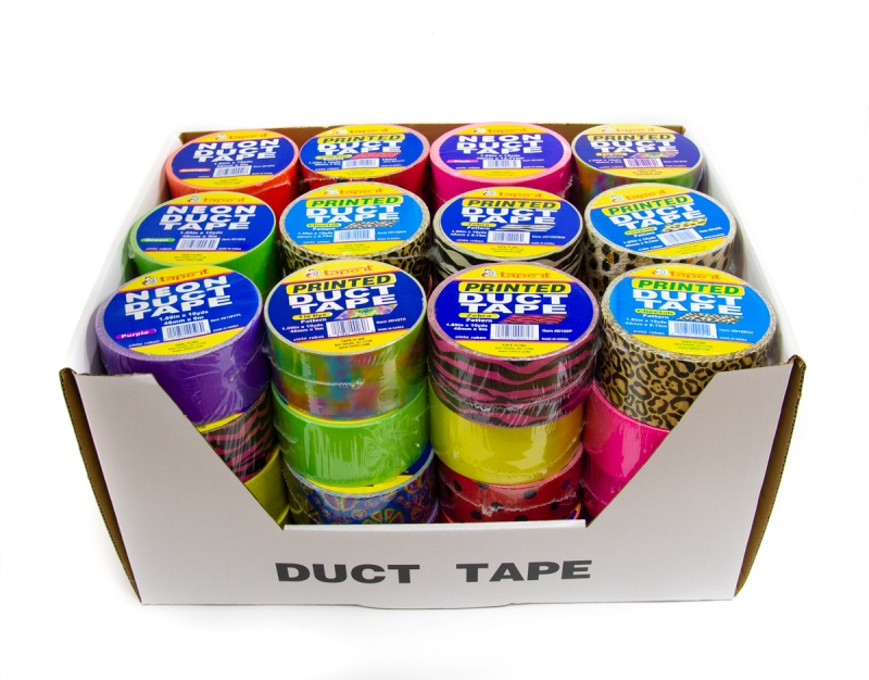1.89"X10' Pattern Neon Duct Tape
