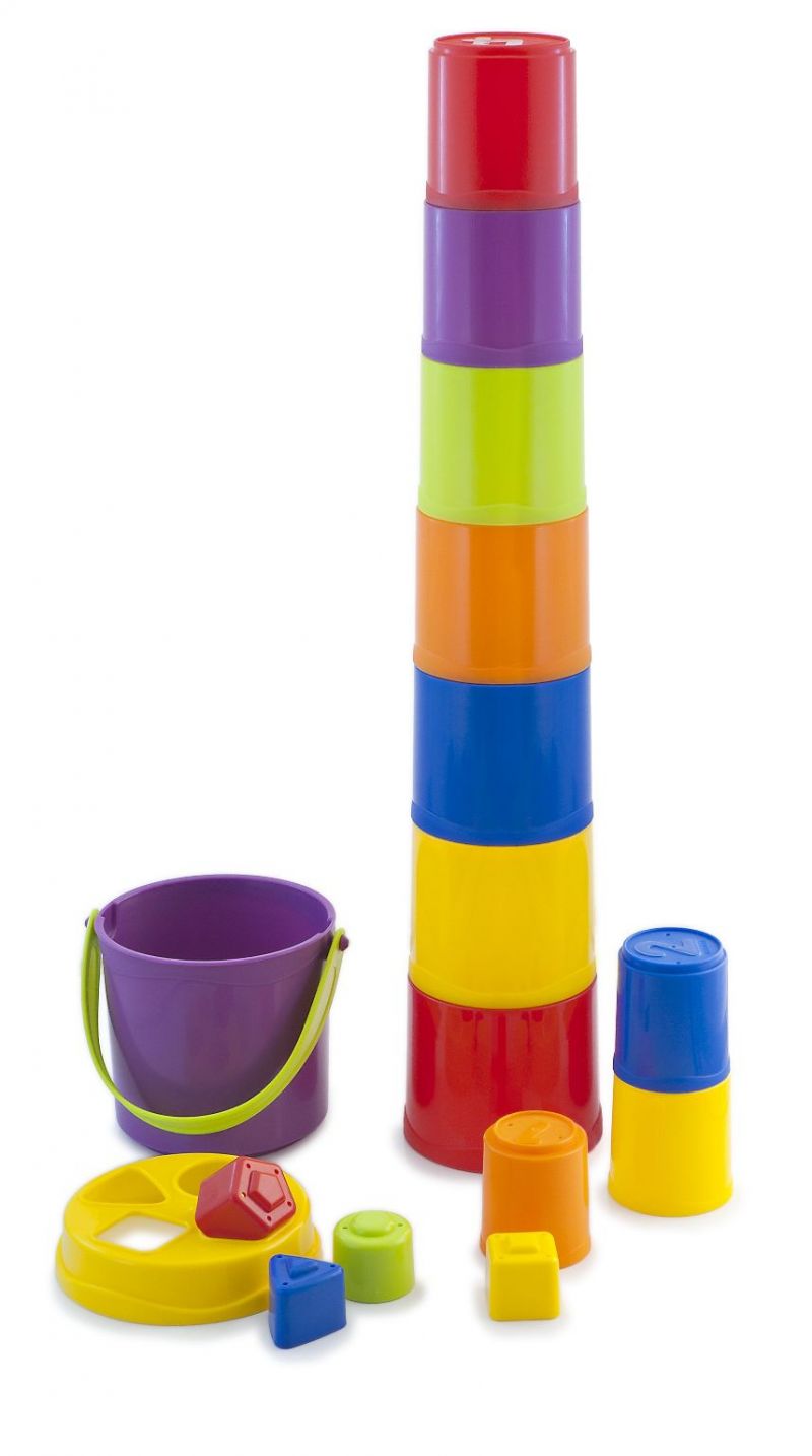 Stacking Cups - 16 Pieces, 12+ Months