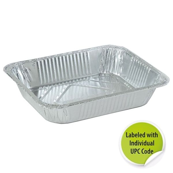 Aluminum 1/2 Size Deep Pan - Individually Labeled With Upc - Nicole Home Collection