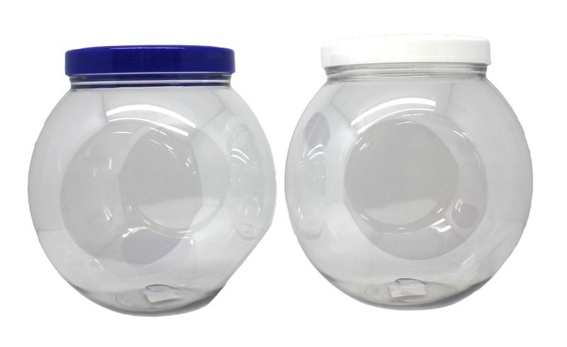 2400Ml Transparent Plastic Jar