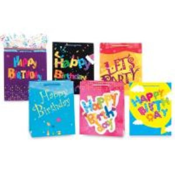 Birthday Gift Bags - Large