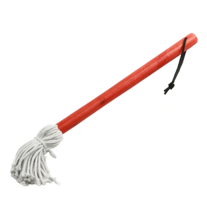 15" Bbq Basting Mop With Wood Handle