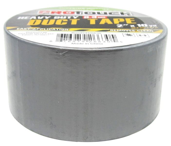 Heavy Duty Duct Tape - Silver, 1.98" X 10 Yards