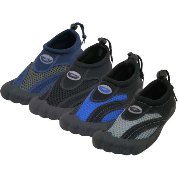 Men's Water Shoes - Size 7-13, Mesh, Assorted Colors