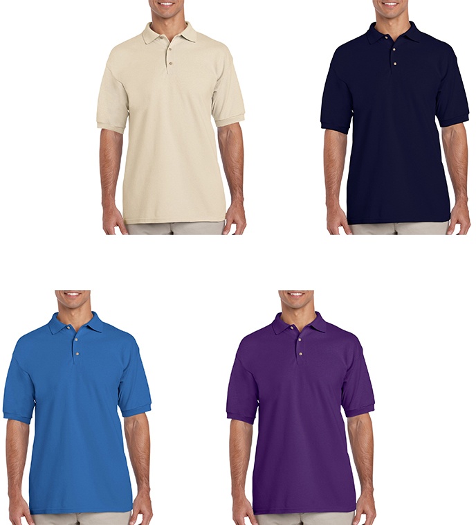 Irregular Gildan Sport Shirts - Assorted Colors, Small