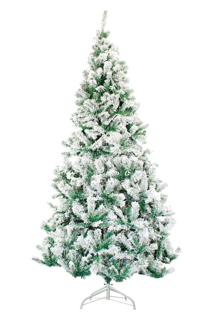 Tabletop Christmas Trees - Snow-Flocked, 4'