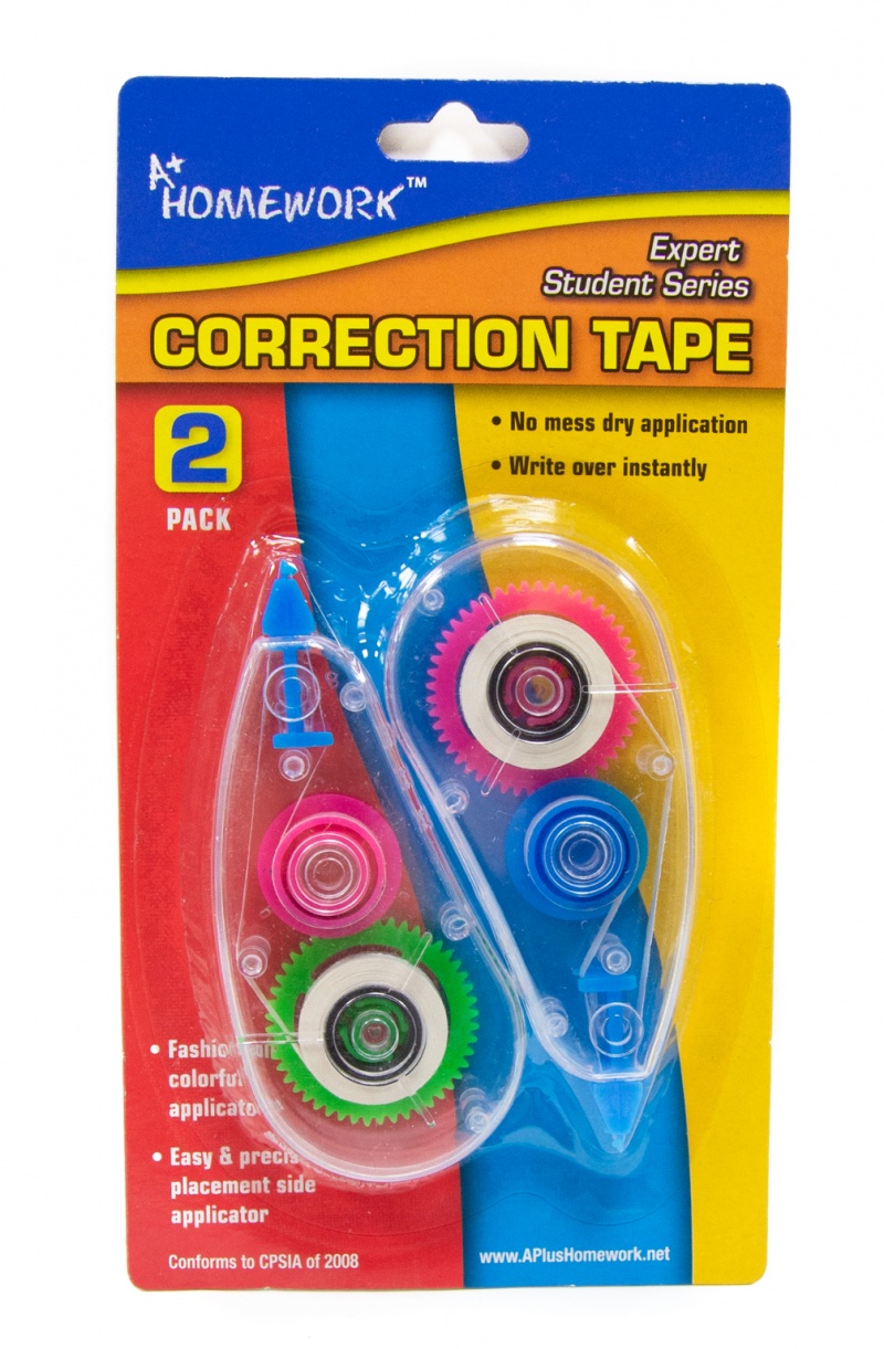 Correction Tape - 2 Pack