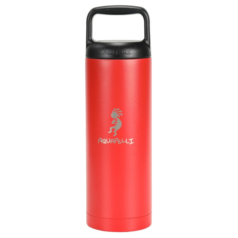 18 Oz Vacuum Insulated Water Bottle - Red