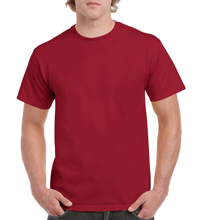 Gildan Heavy Cotton Men's T-Shirt - Cardinal Red, 2 x