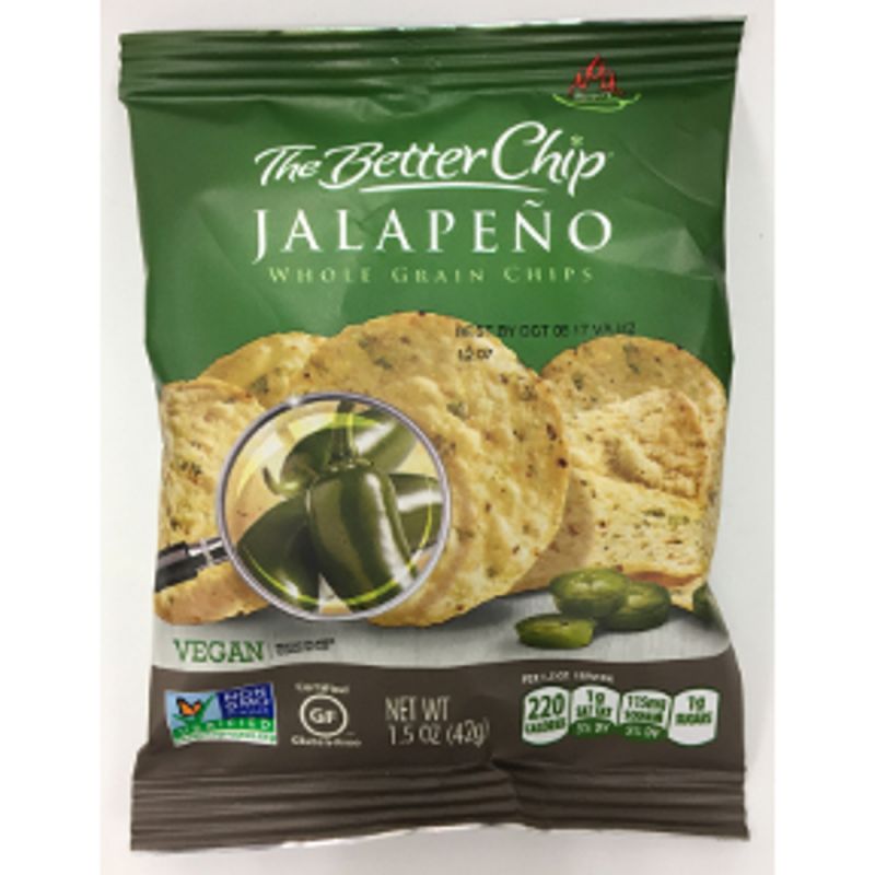 Spicy Jalapeno Whole Grain Chips 1.5 Oz