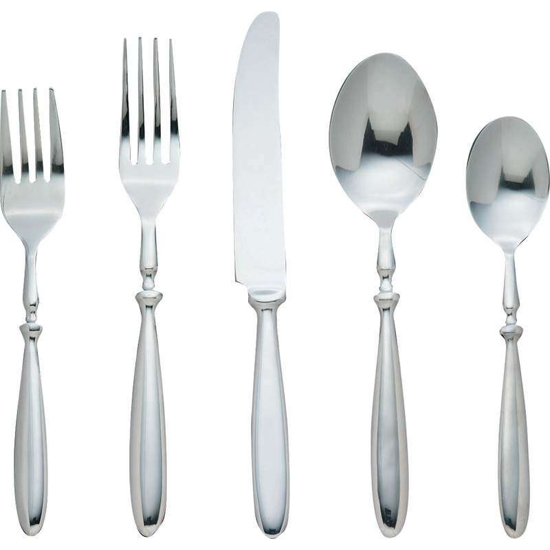 Flatware Sets - 20 Piece, Stainless Steel