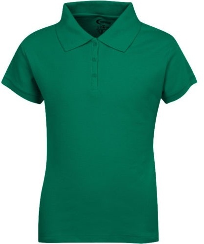 Premium Kelly Green Juniors Polo Shirts - Size s