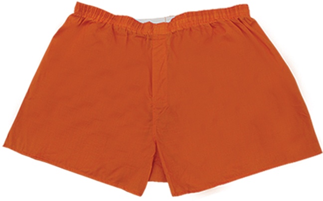 Cotton Plus Men's Boxer Shorts - Orange, 6x