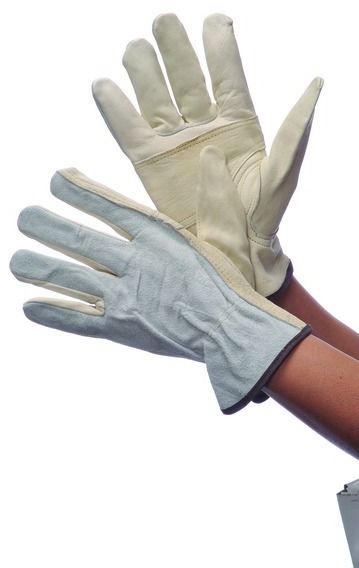 Leather Cowhide Driver Gloves Small