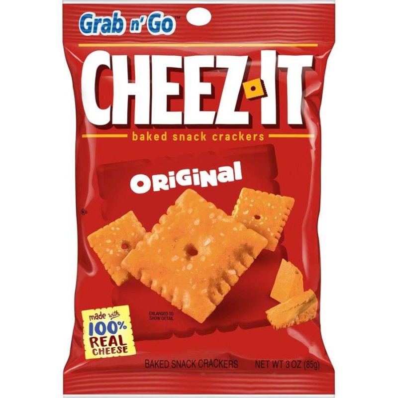 Cheez-It Crackers - Original, Grab N' Go, 3 Oz., 6 Pack