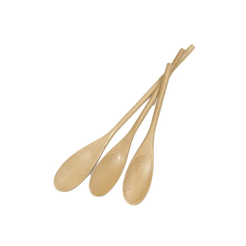 Wood Cooking Spoons - 3 Pack