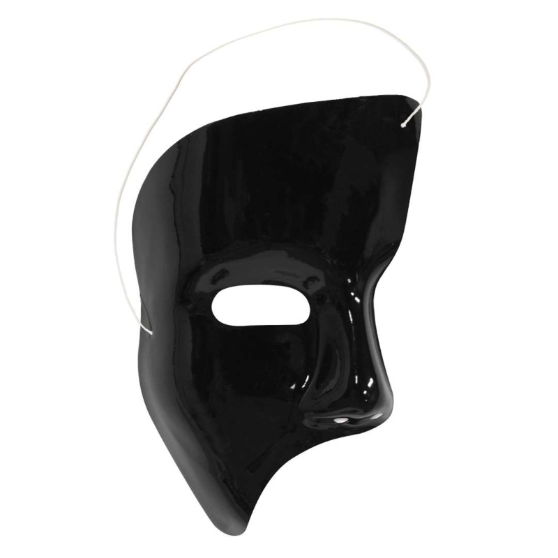 Phantom Mask - Black, Elastic Secured