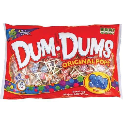 Dum-Dum Lollipops - 16 Assorted Flavors