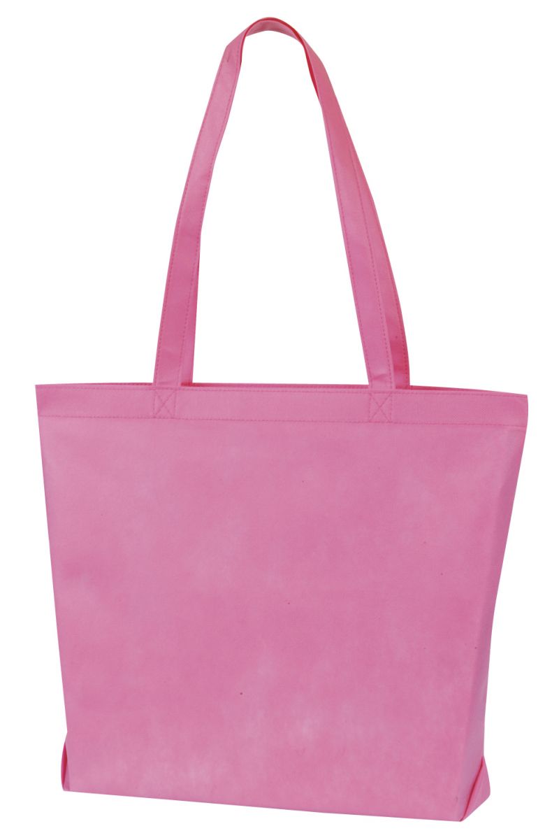 Pink Non-Woven Open Tote
