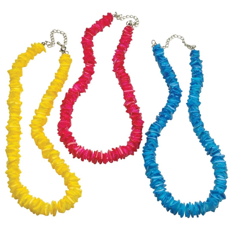 Colored Shell Necklaces
