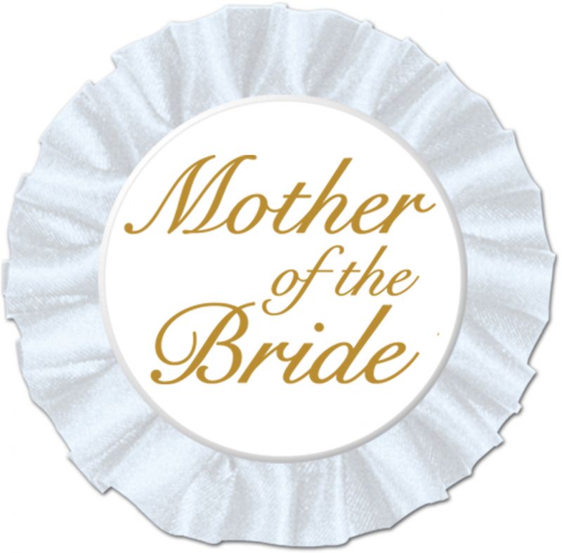 Mother Of The Bride Satin Button