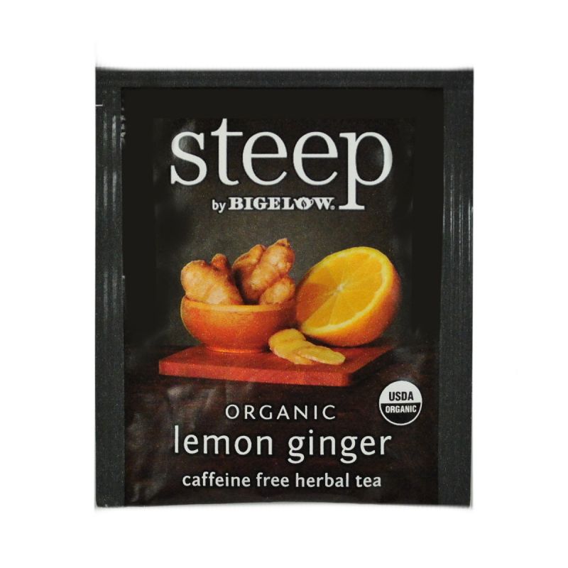 Organic Lemon Ginger Herbal Individual Packet
