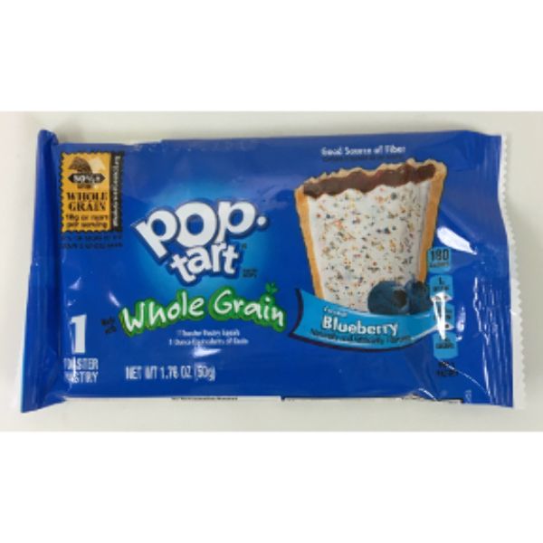 Pop Tarts Whole Grain Frosted Blueberry 1.76 Oz