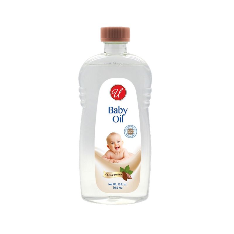 Baby Oil Cocoa Butter, 16 Oz