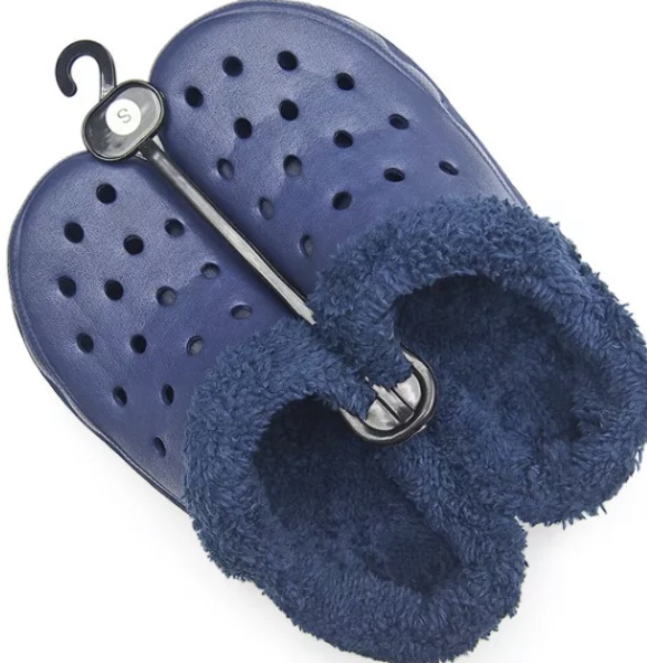 Men's Winter Lined Clog Slip-Ons