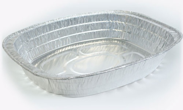 Aluminum Large Oval Roaster - Nicole Home Collection