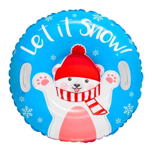 Kids' Polar Bear Snow Tubes - Blue