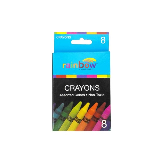 Crayons - 8 Count, Assorted