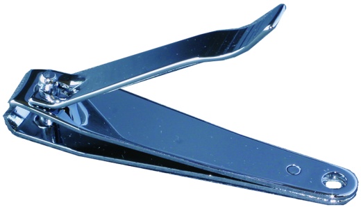 Toenail Clippers - Silver, 3"