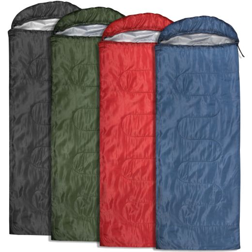 Deluxe Sleeping Bags - Assorted, 71" X 30"